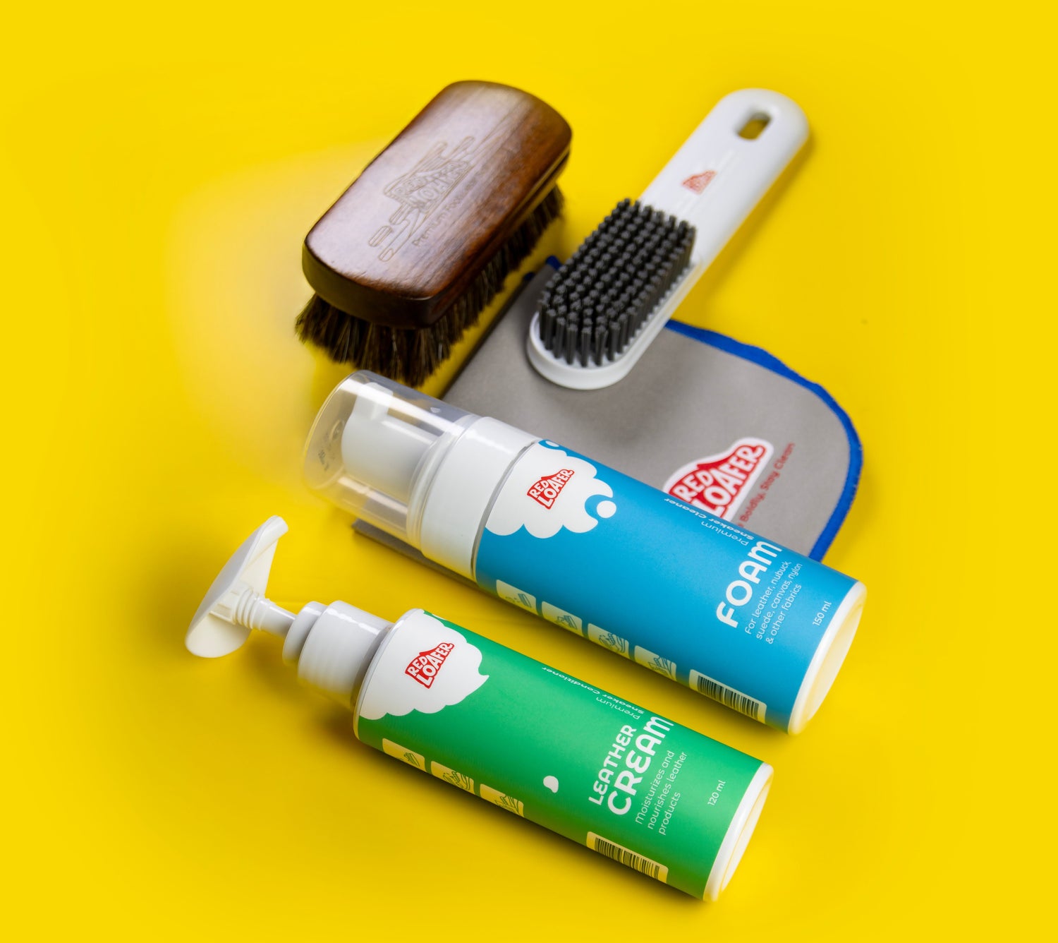 ערכת ניקוי וטיפוח לנעלים